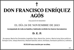 Francisco Enríquez Agós